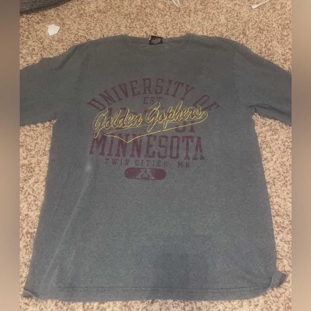 UMN golden gopher long sleeve
